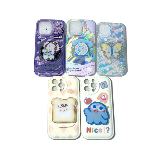 [AI01]Pop Stand  bundle cases iPhone 11-15 promax cases
