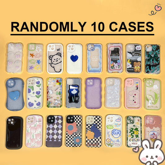 [Z01]Randomly 10 pcs phone cases iPhone/Samsung cases
