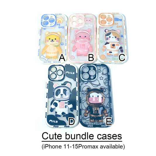 [AI02]Cute Bundle Cases iPhone Cases For iPhone 11-15promax