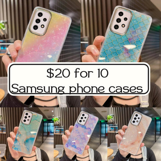 Promotion Sale!! 10 Samsung Phone Cases only for $20!! Great price